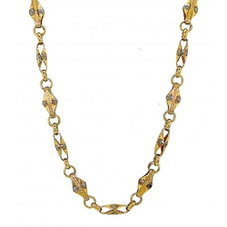 Zlatý masivní náhrdelník